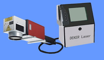 德克MF8202电子元器件喷码 光纤激光喷码机的高清图片解析